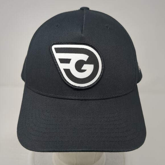 Pro Logo Patch Snapback Hat Black One Size Adjustable Solid Outdoor - Picture 2 of 7